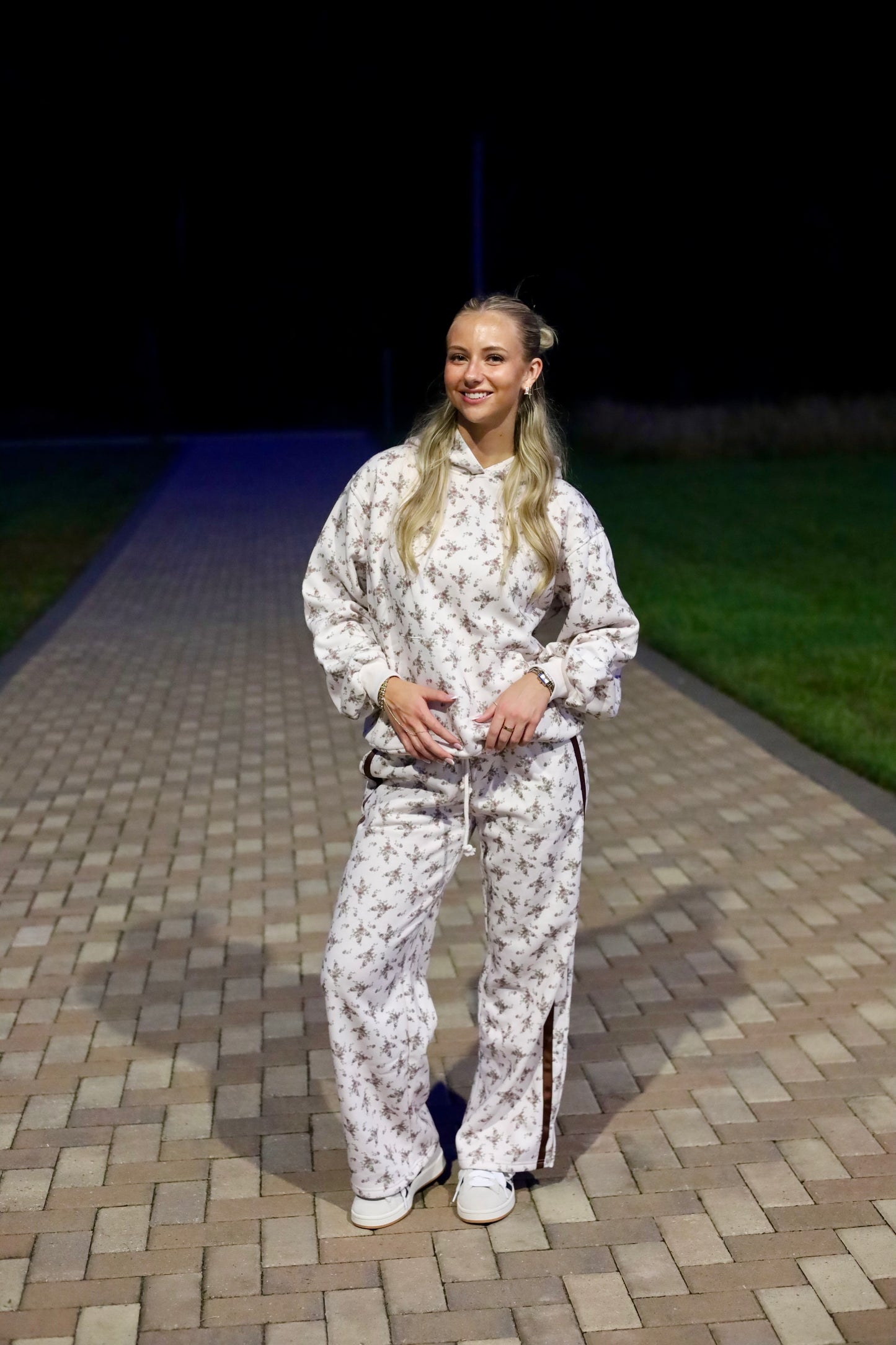 Madelyn Floral Sweat Set