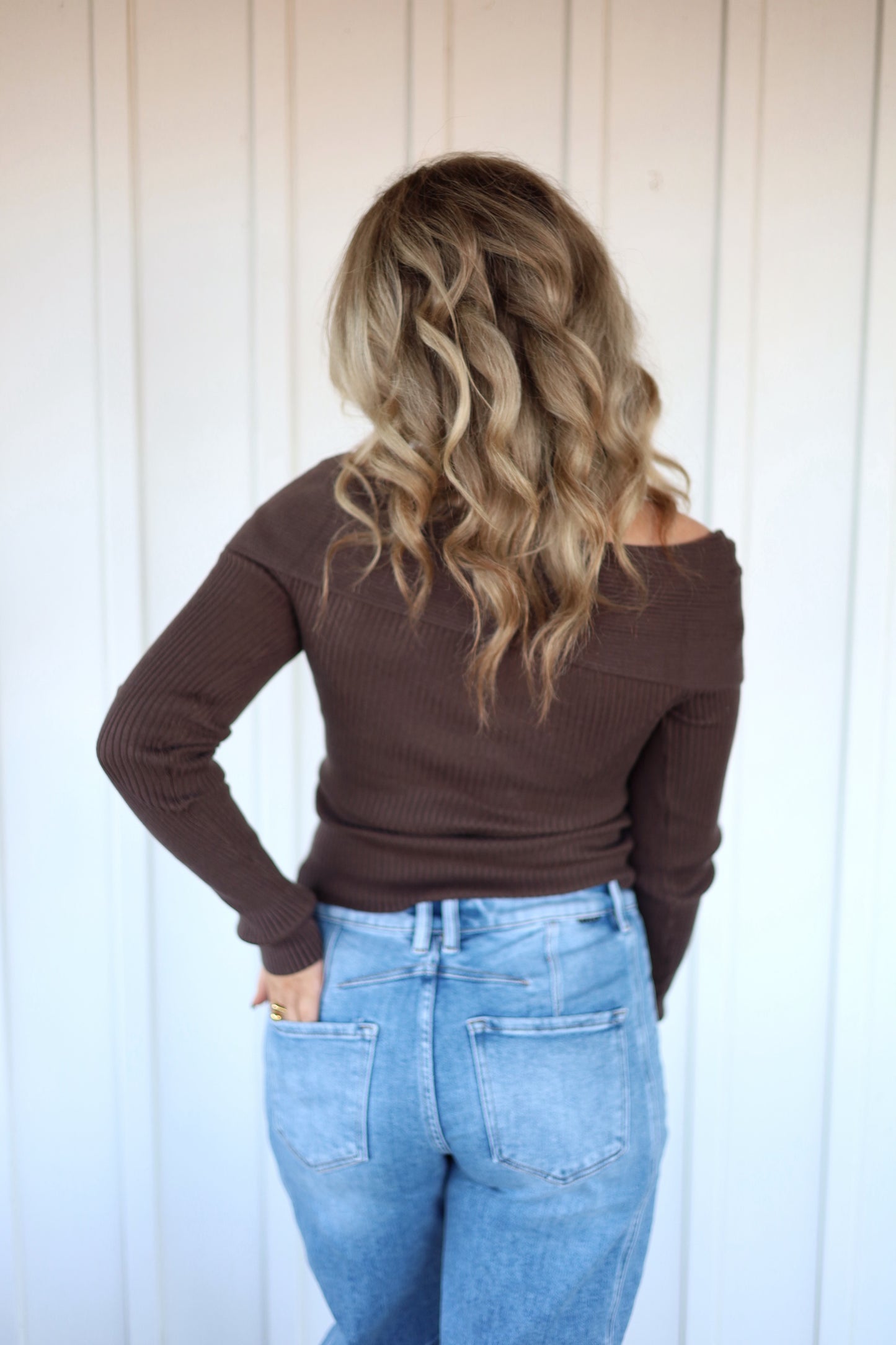 Sofia Off the Shoulder Knit Top