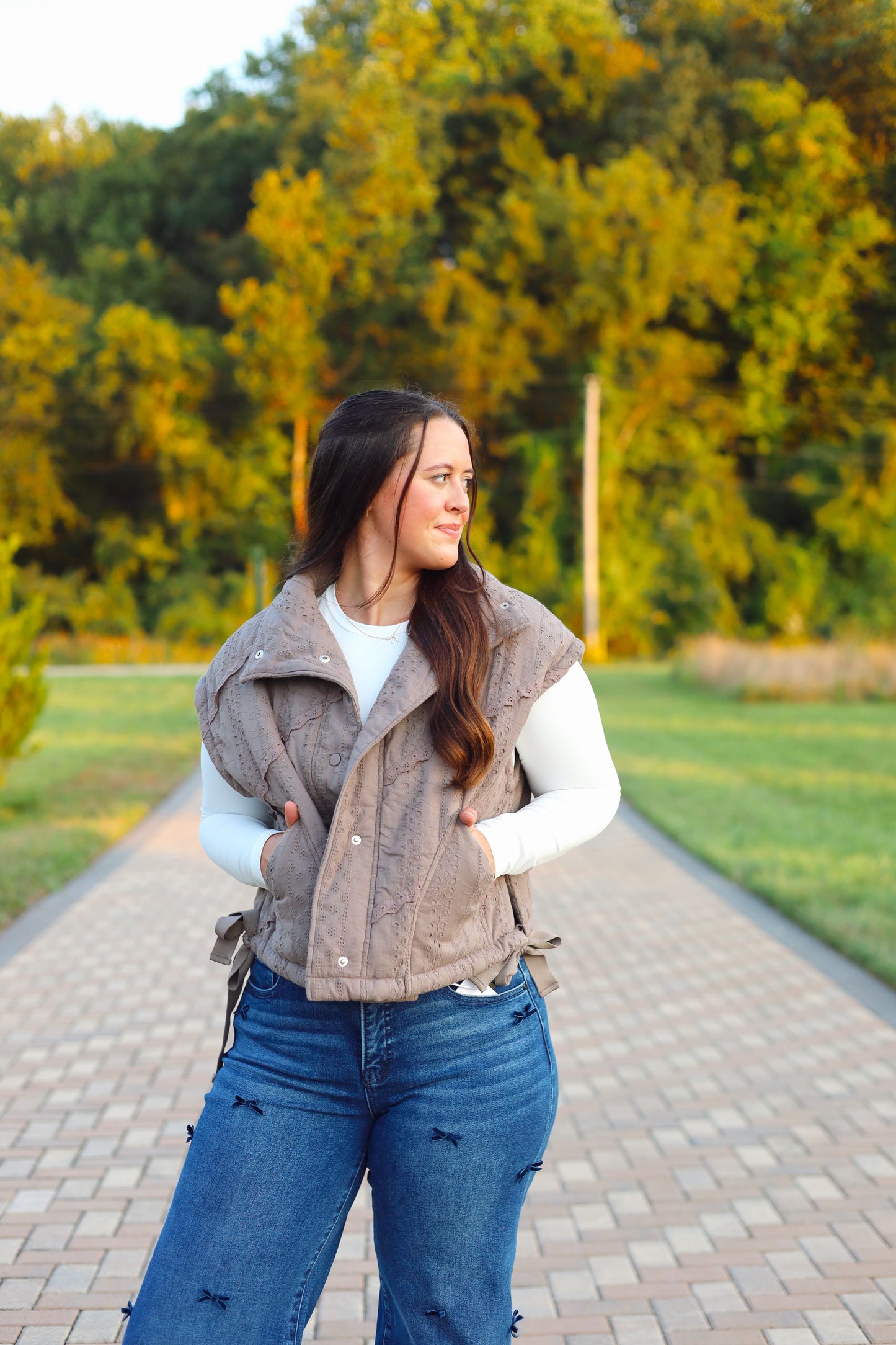 Nova Laced Detailed Vest