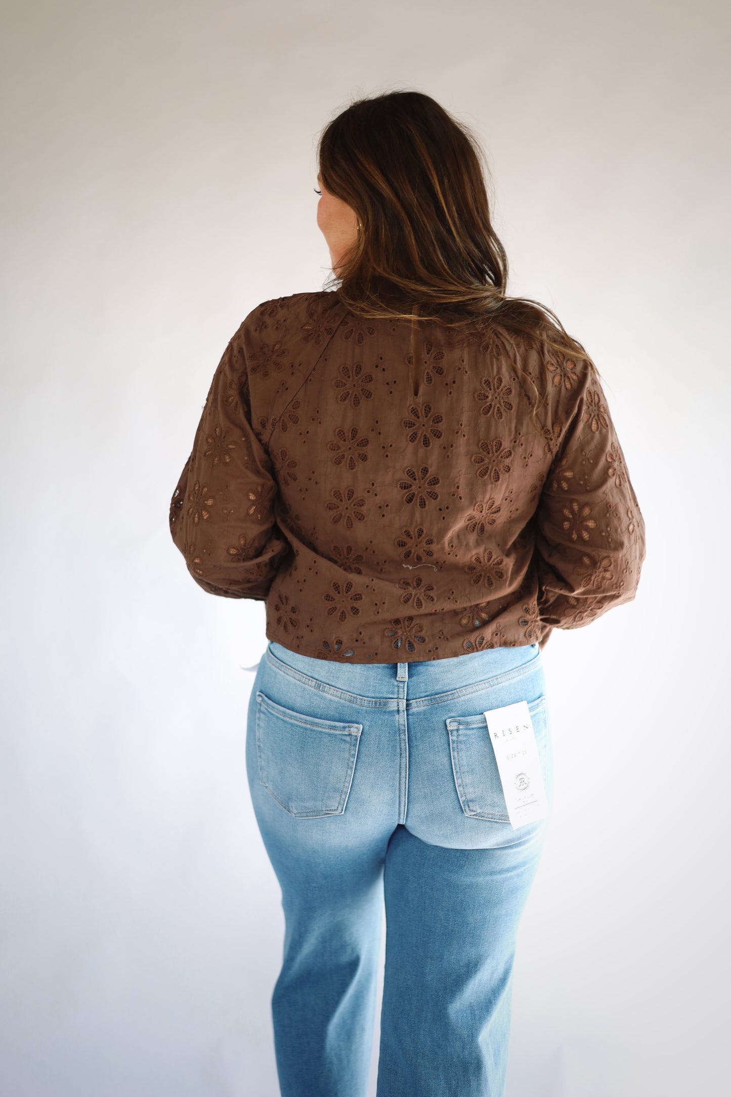 Kalani Eyelet Top