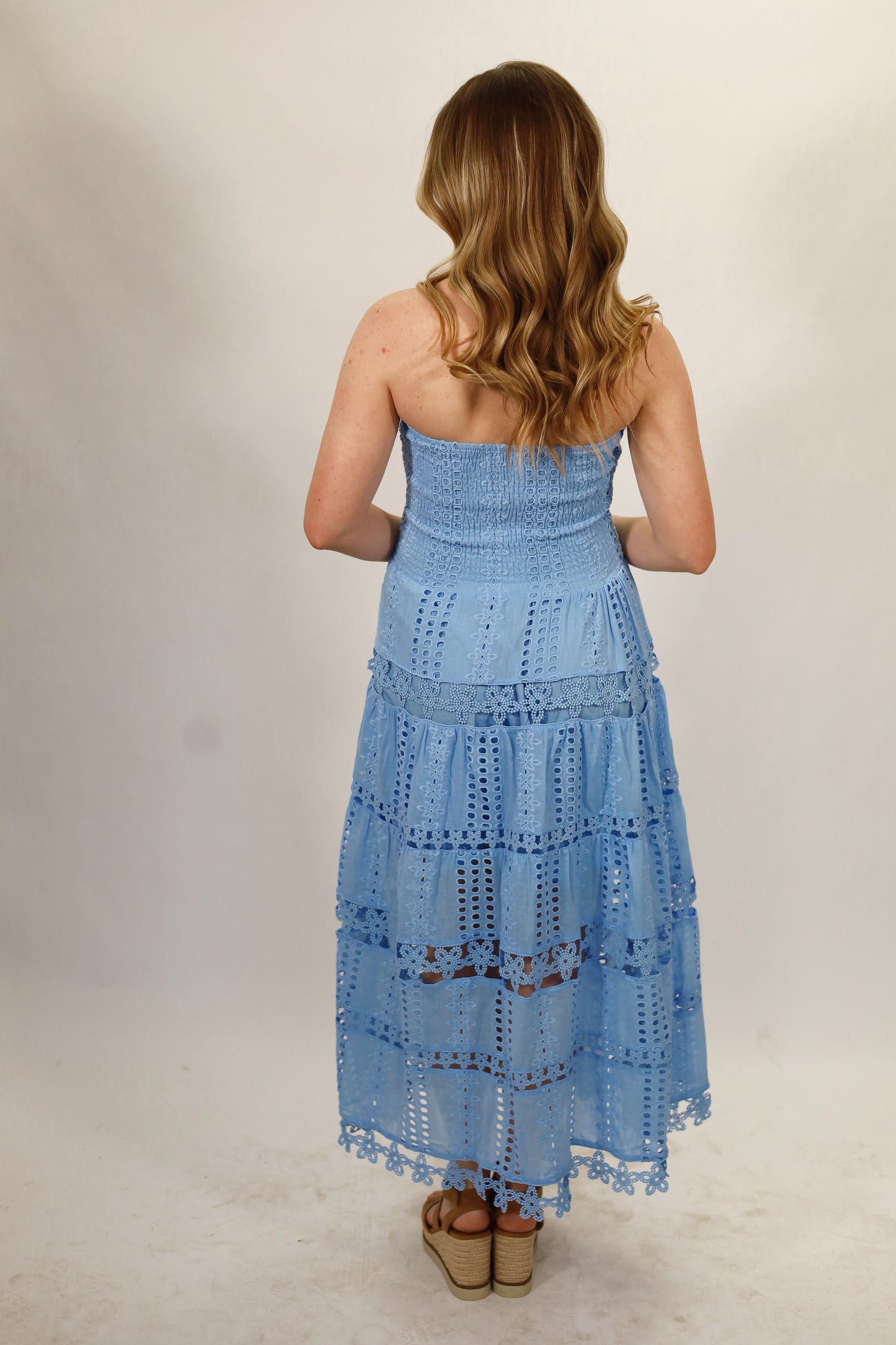 Ellie Eyelet Dress