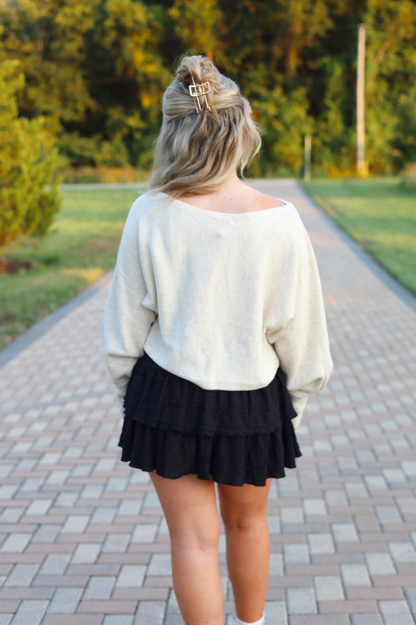 Lizzy Boat Neck Sweater