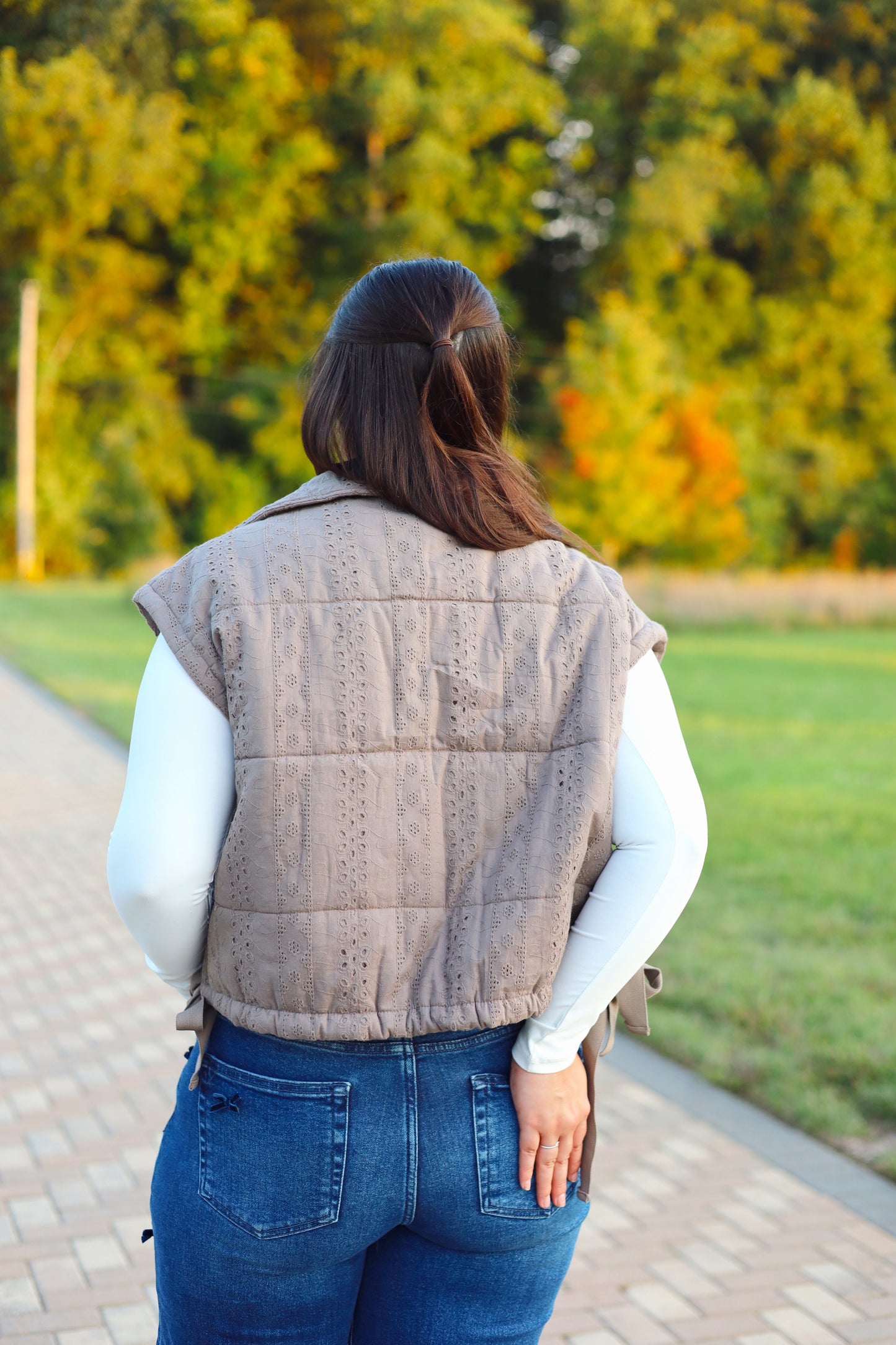 Nova Laced Detailed Vest