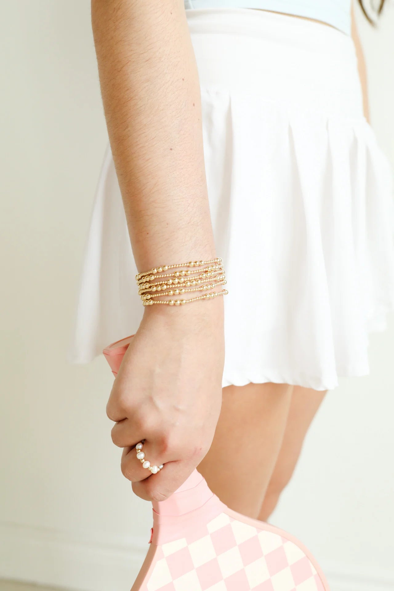 Beaded Blondes ILY Bracelet