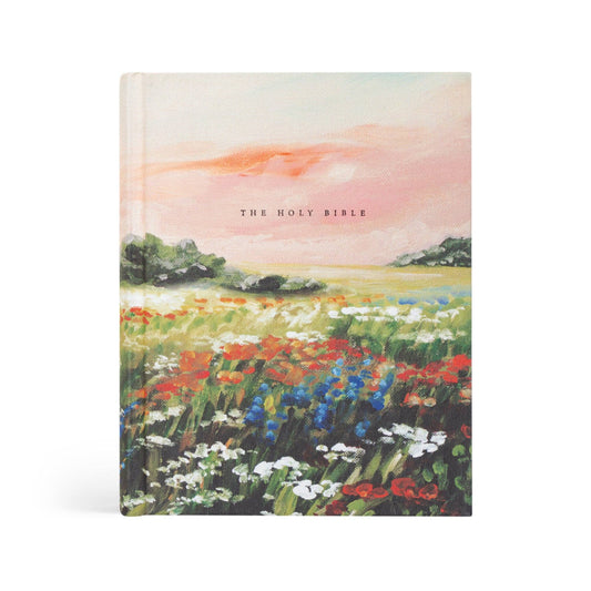 Floral NLT Notetaking Bible