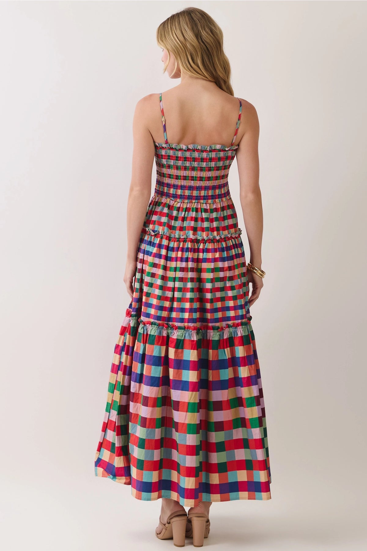 Marleigh Multi. Color Midi Dress