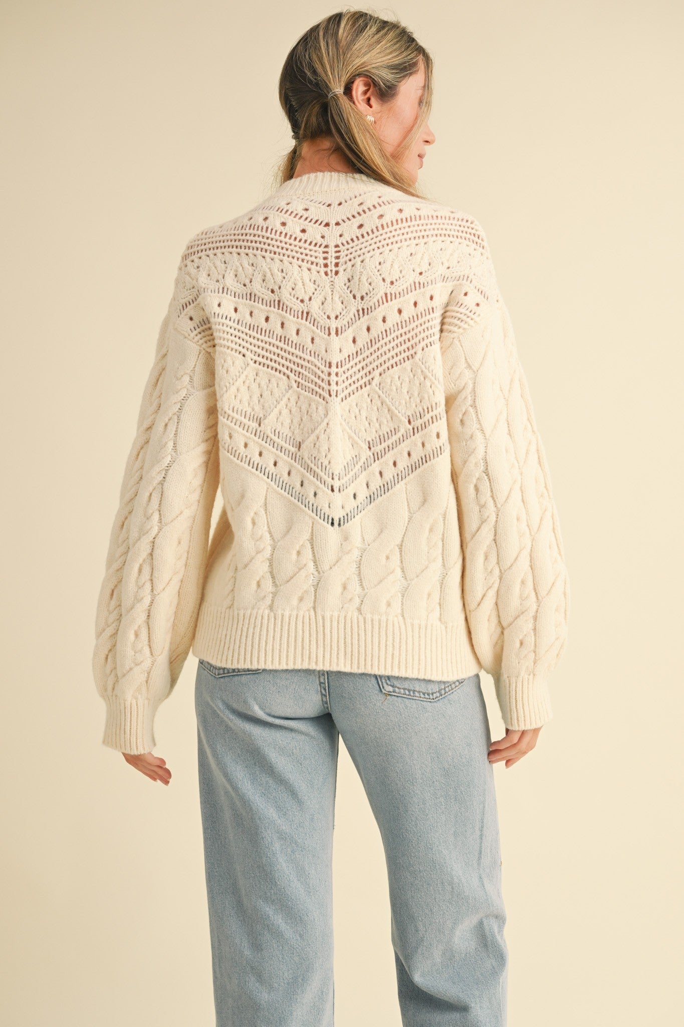 Katie Lace Detail Sweater