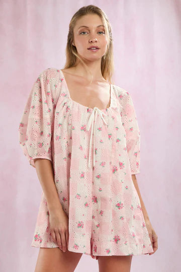 Dainty Floral Romper
