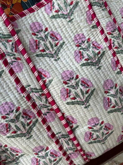 Handmade Cotton Quilted Bag