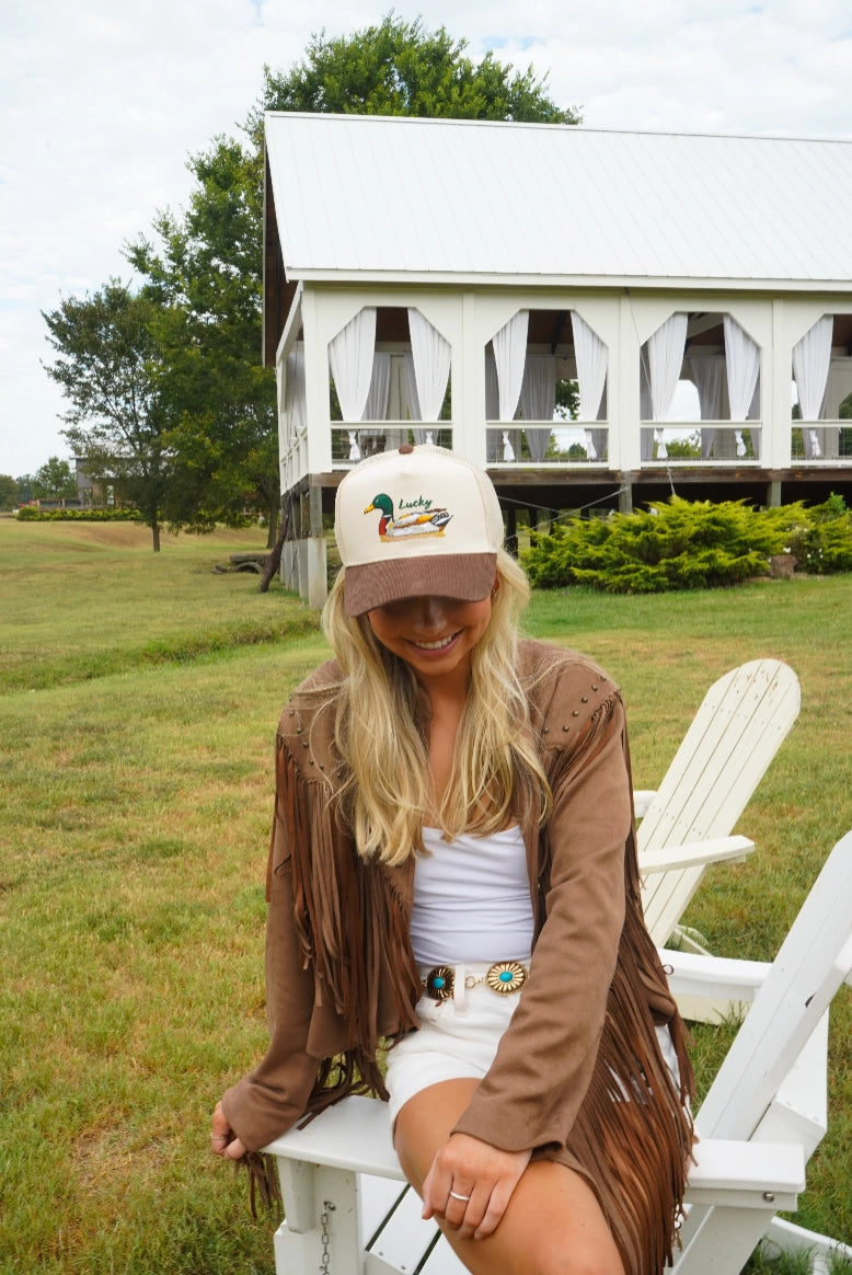 Lucky Duck Trucker Hat