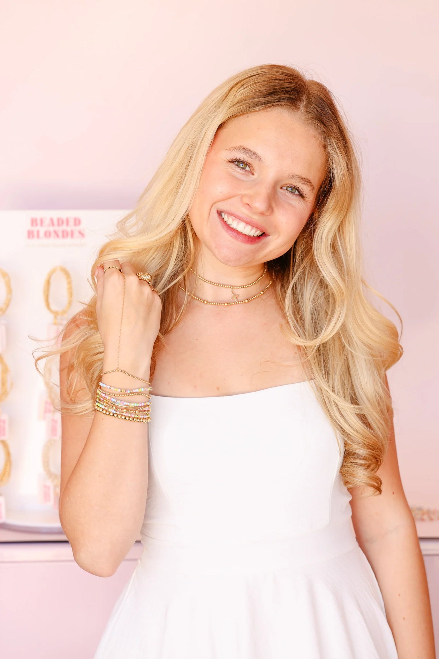 Beaded Blondes Spring Sprinkle Bracelet