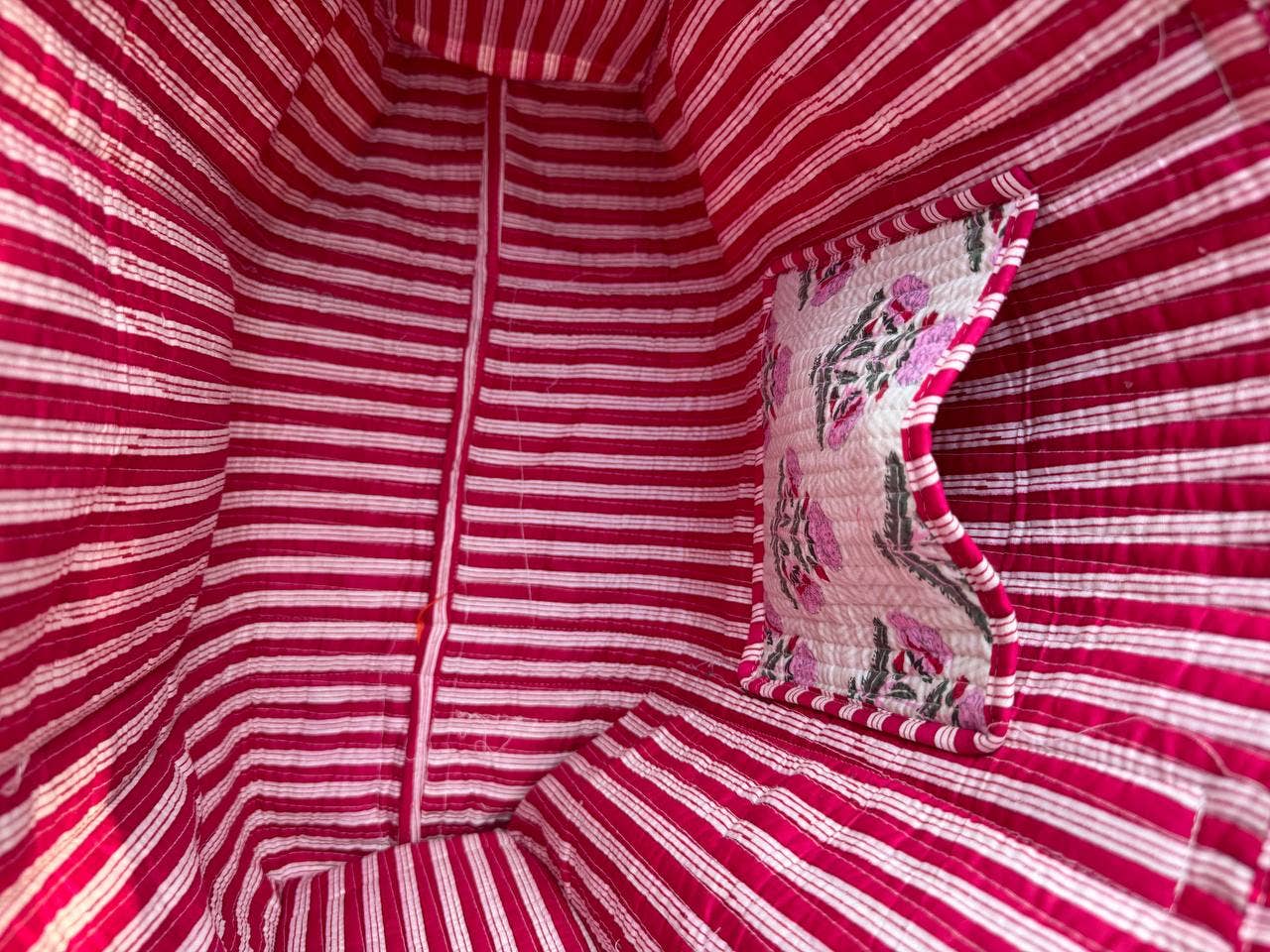 Handmade Cotton Quilted Bag