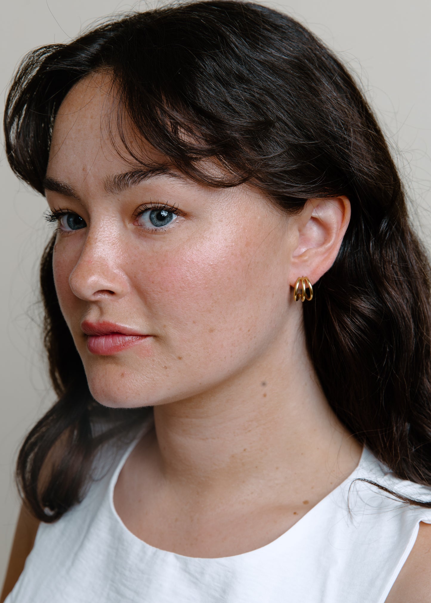 Eden Huggie Earing- GOLD