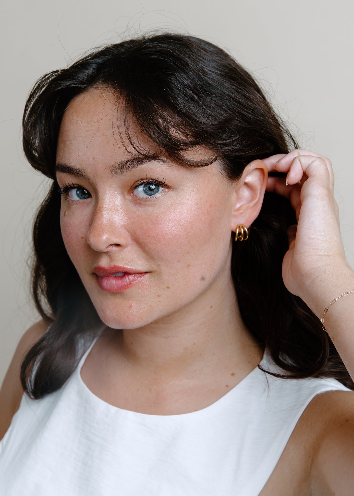Eden Huggie Earing- GOLD