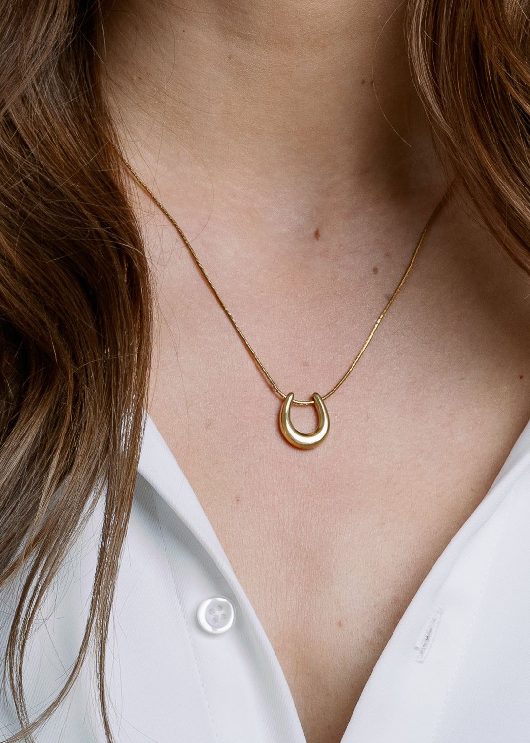 Hold Your Horses Necklace-GOLD