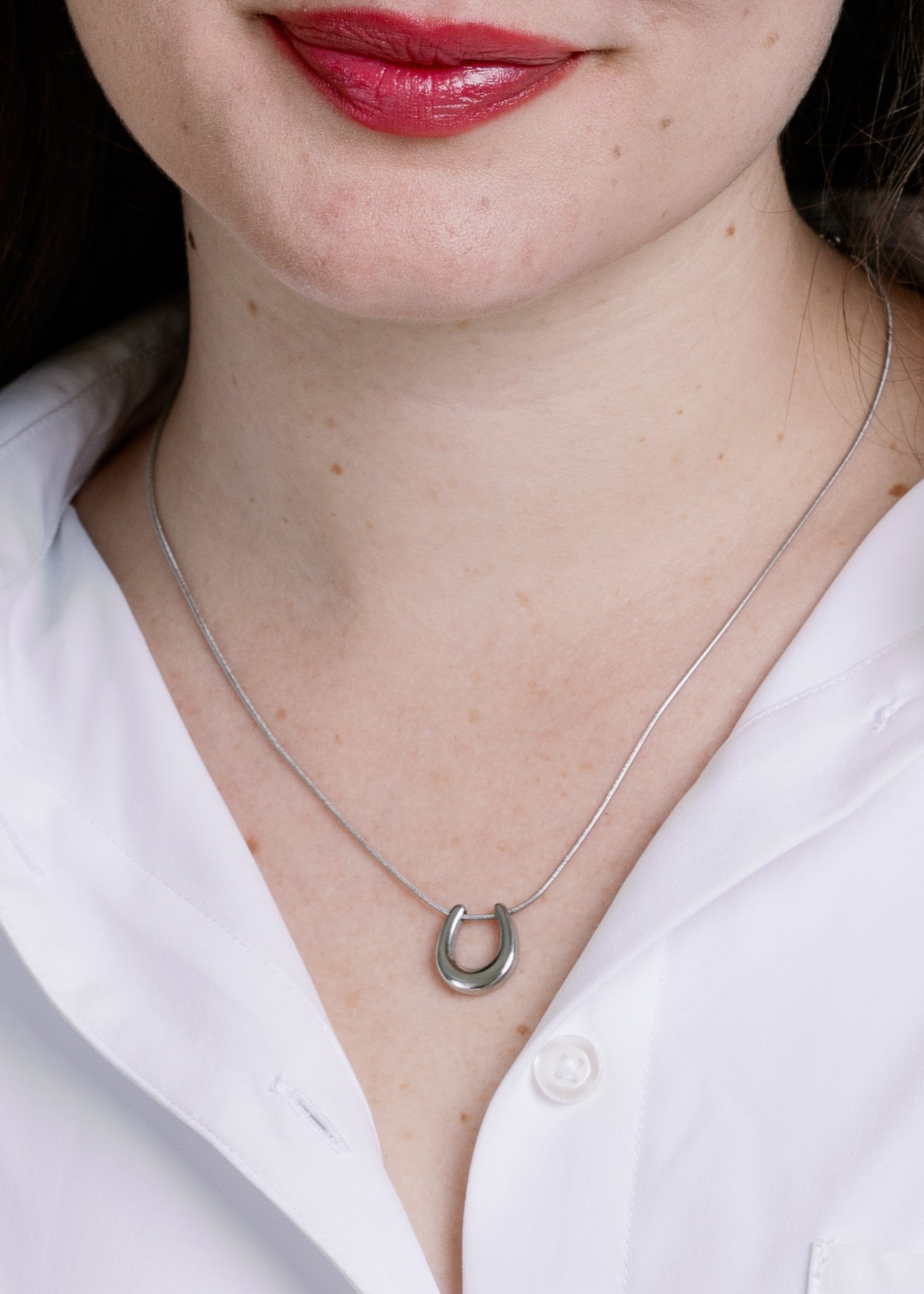 Hold Your Horses Necklace-SILVER
