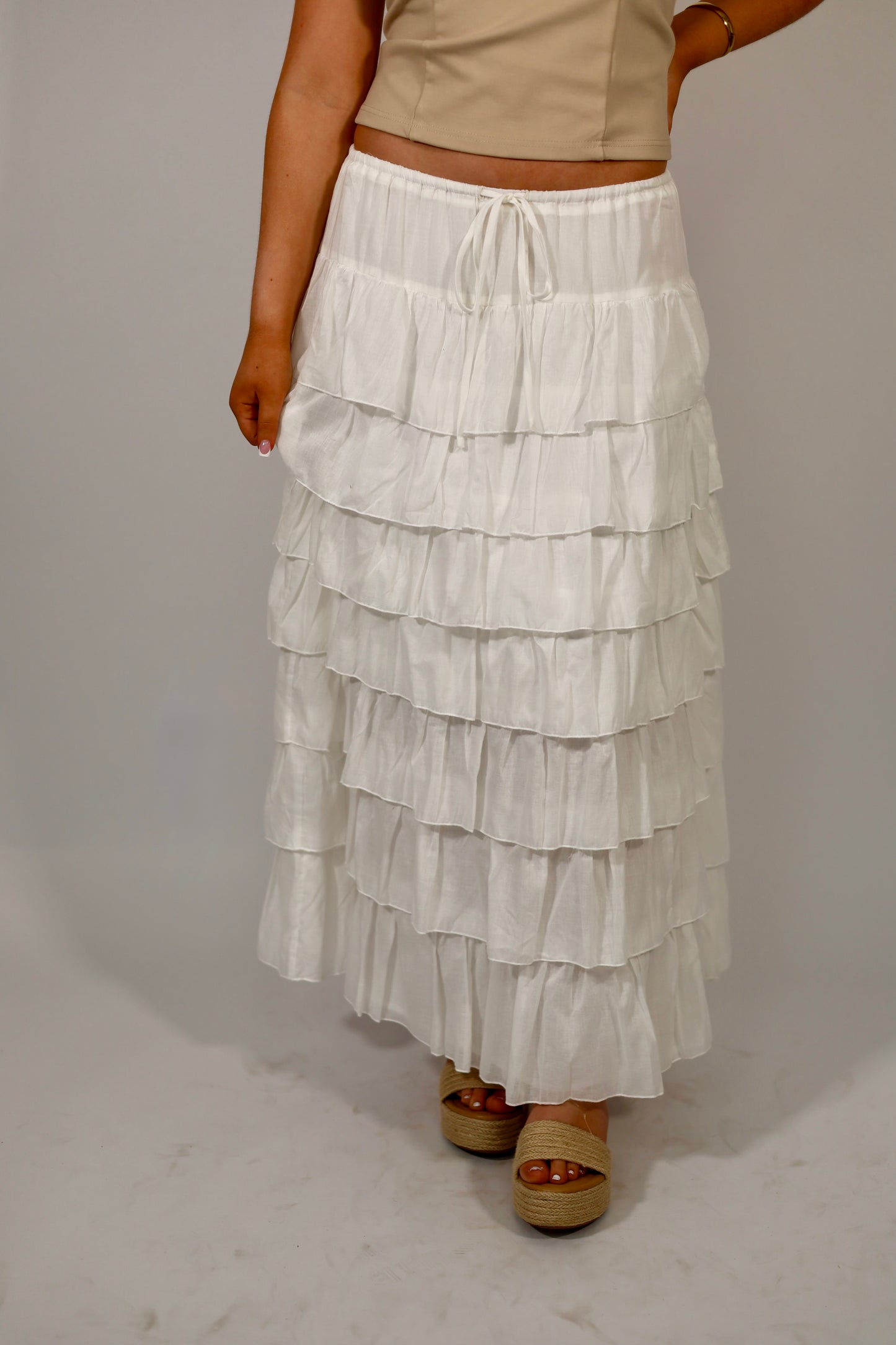 Mila Ruffle Skirt
