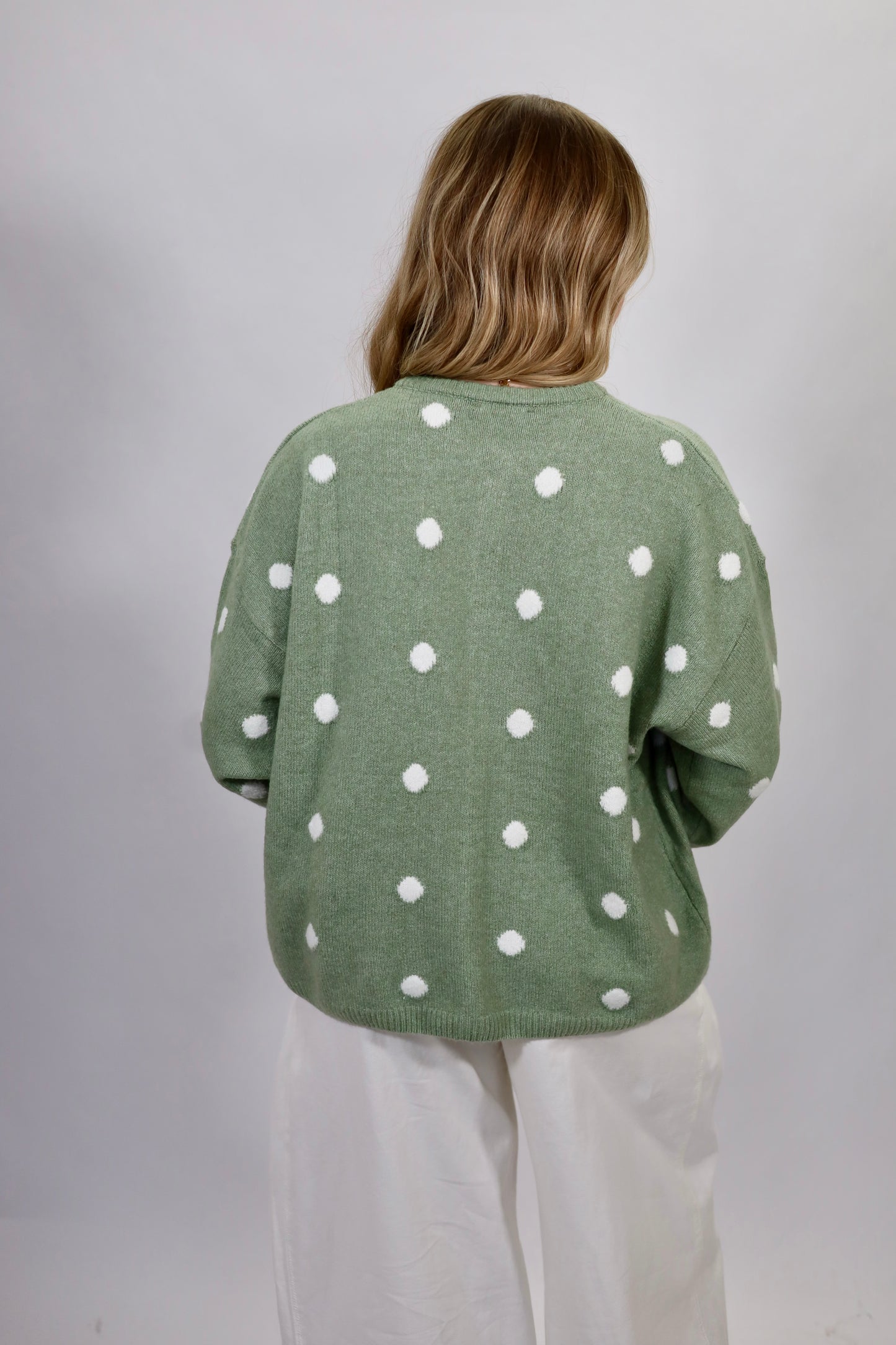 Perri Polkadot Cardigan