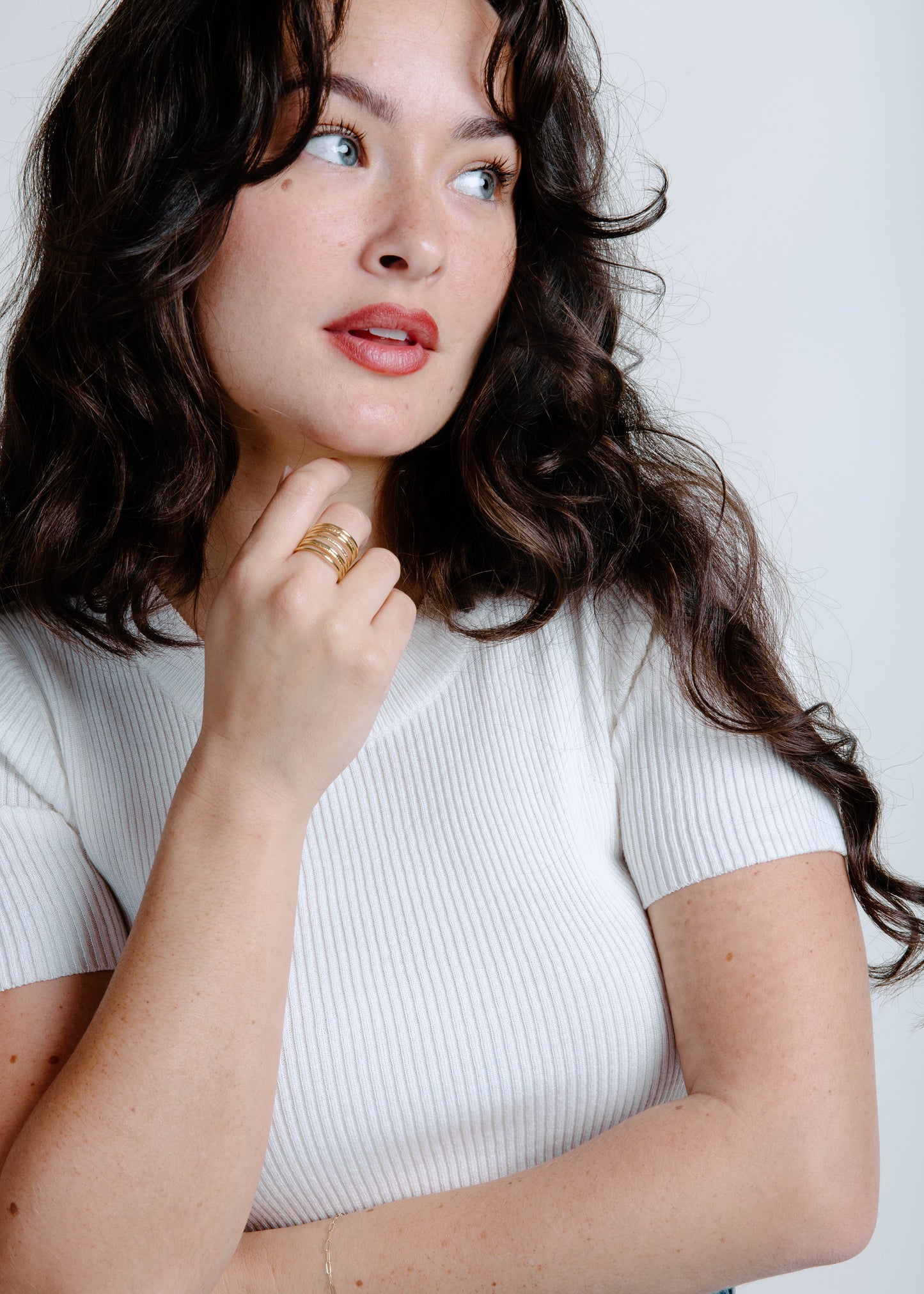 Layers Of Love Ring- GOLD