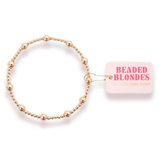 Beaded Blondes Lively  Bracelet