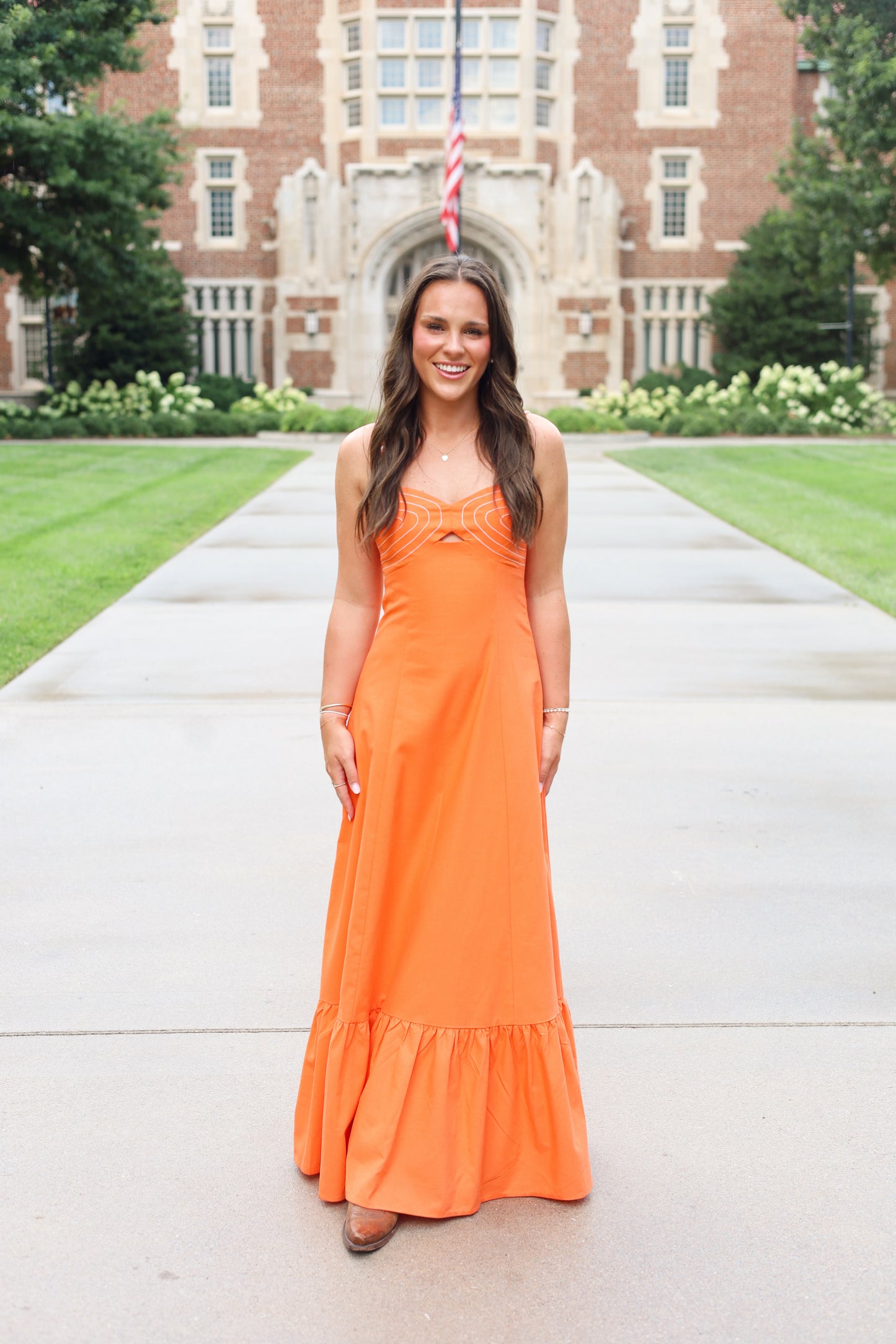 Braided Maxi Dress