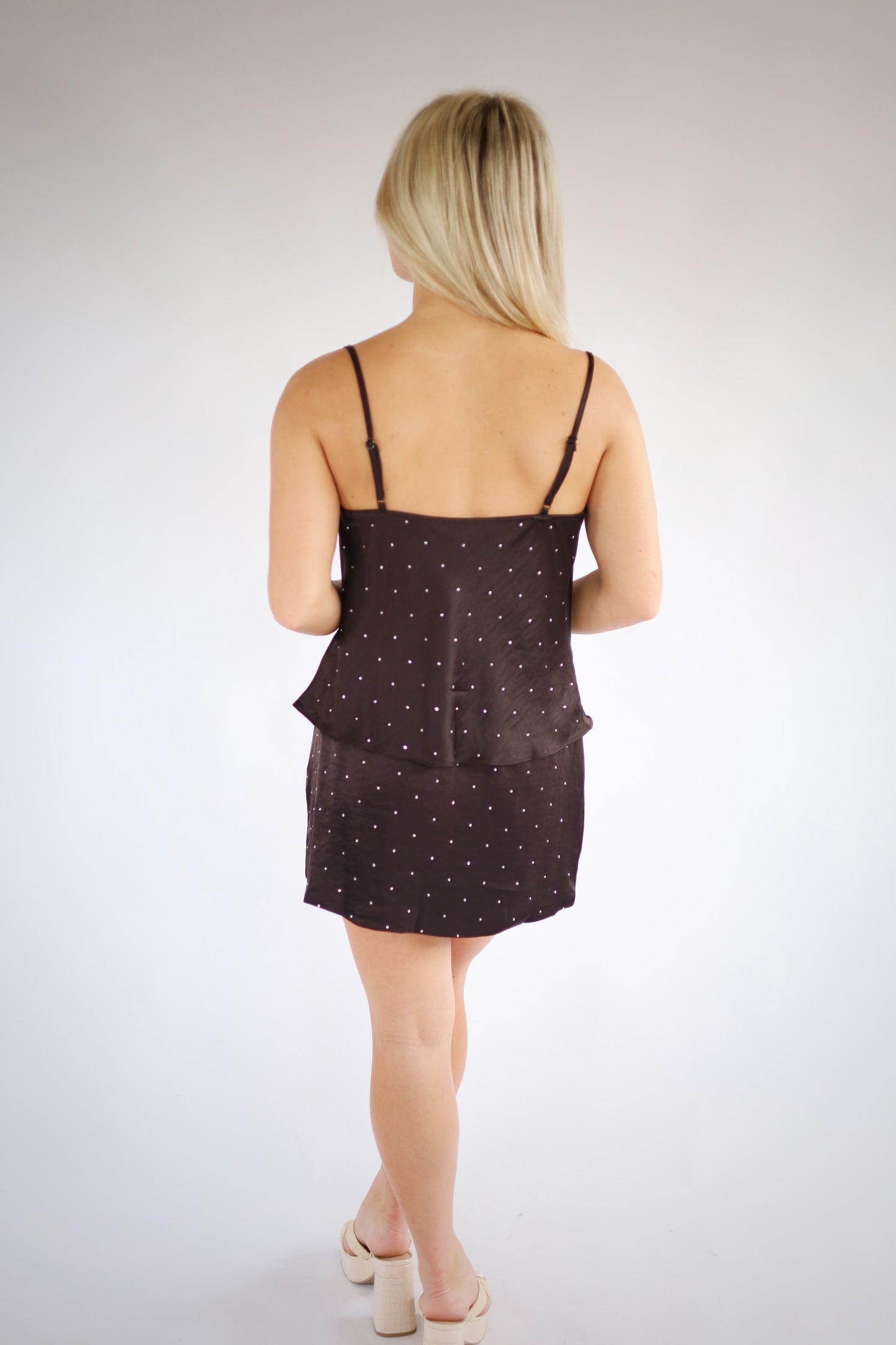 Rhinestone Cami Top