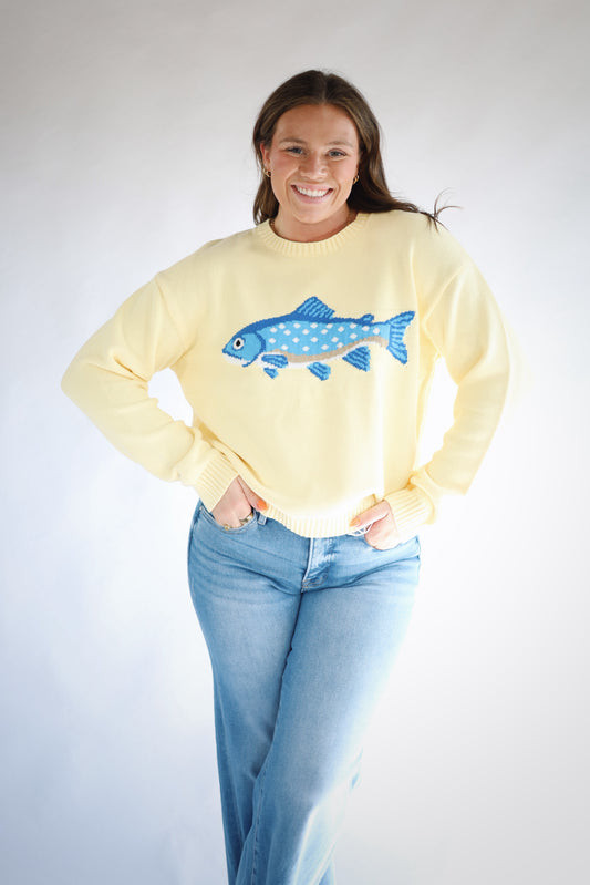Gone Fishin Sweater