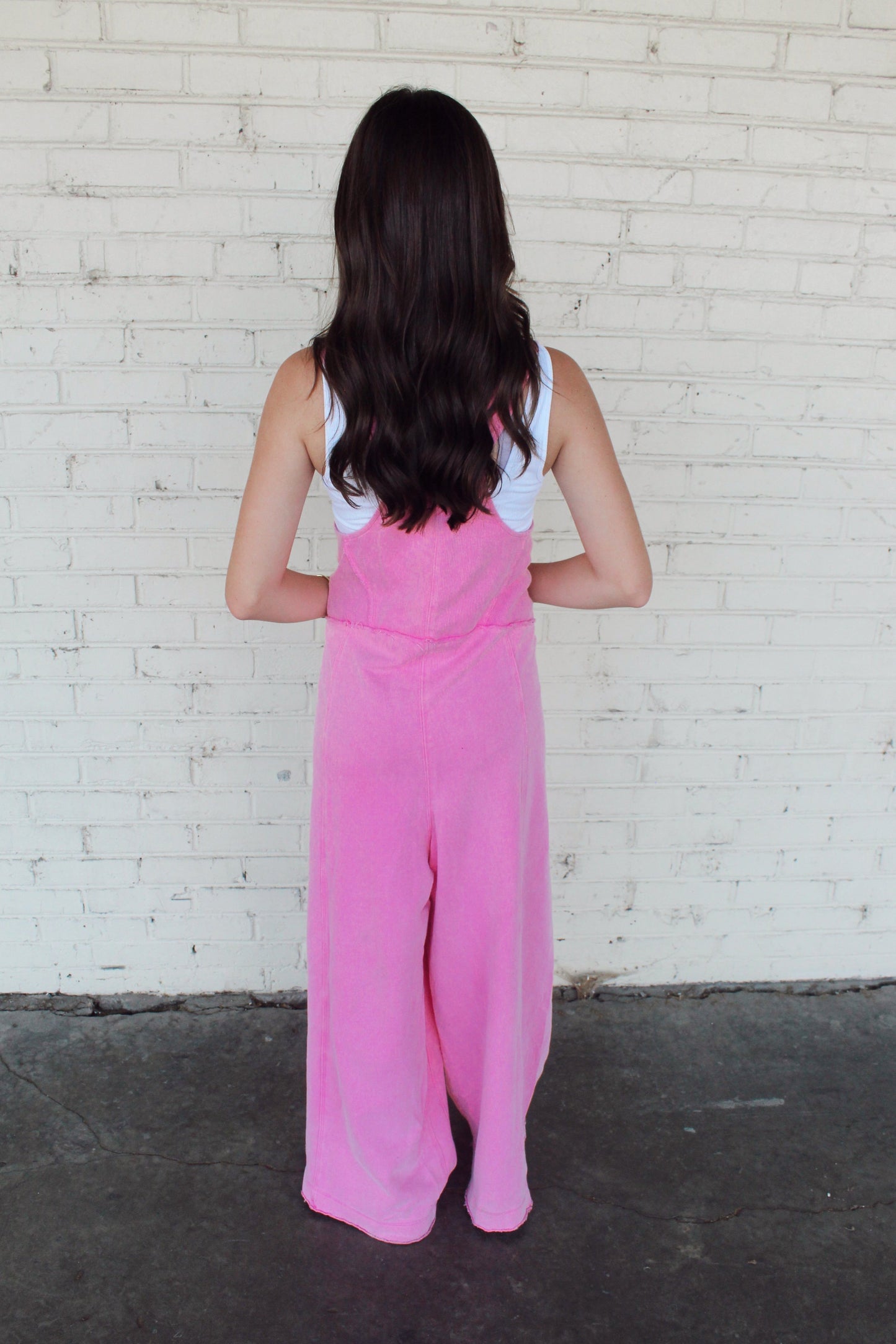 Pinky Promise Wide Leg Jumpsuit