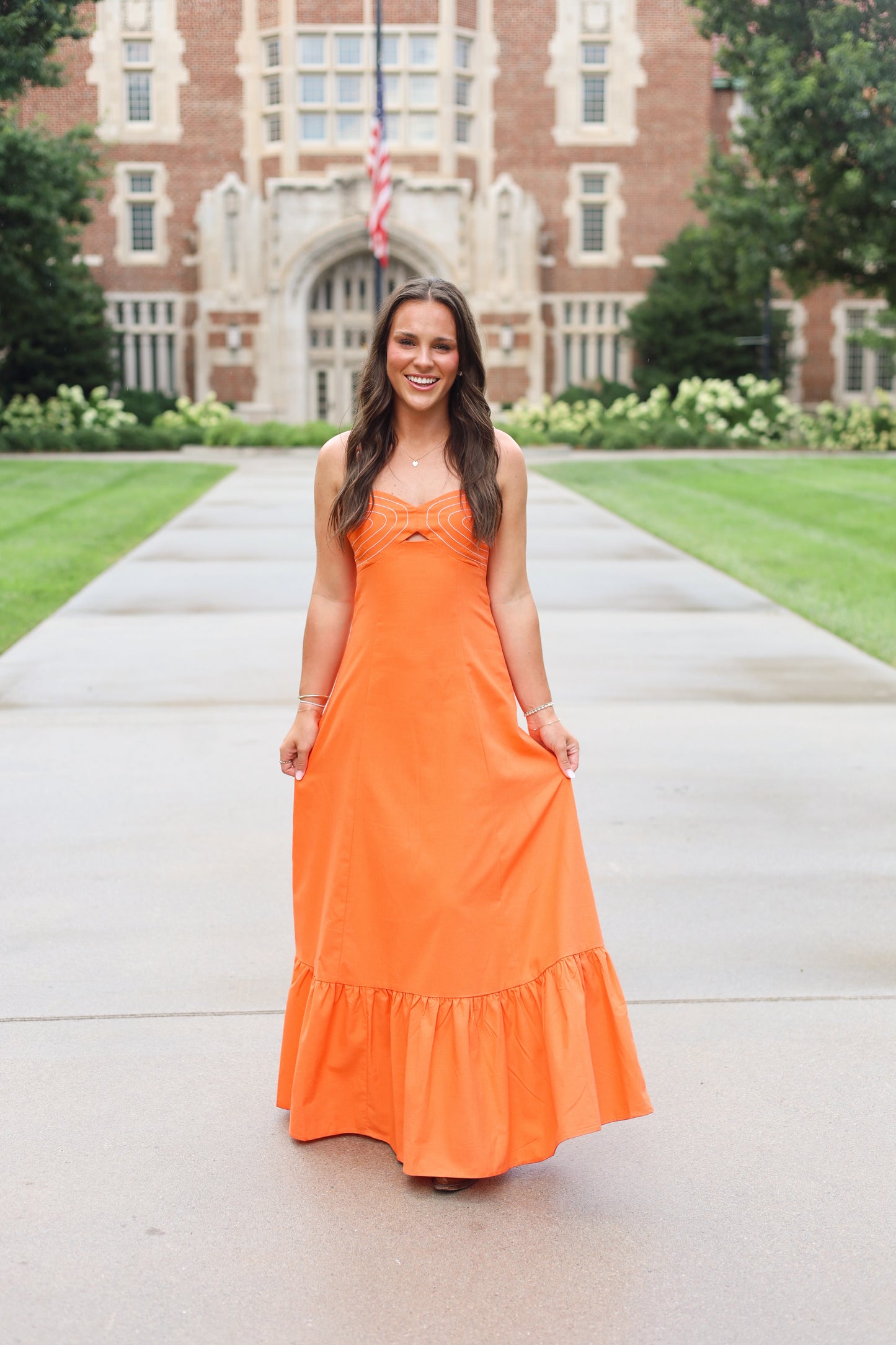 Braided Maxi Dress