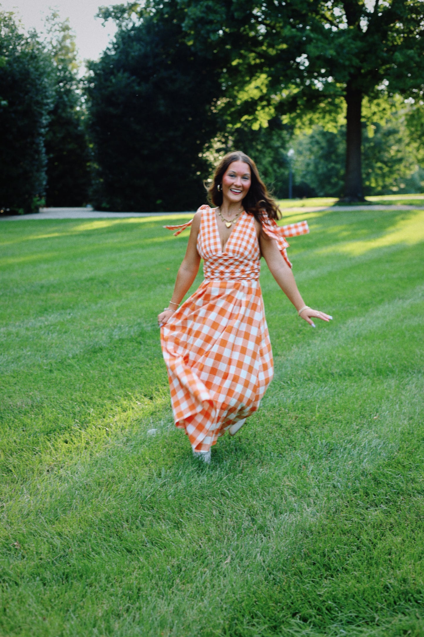 Checkered Neyland Dress