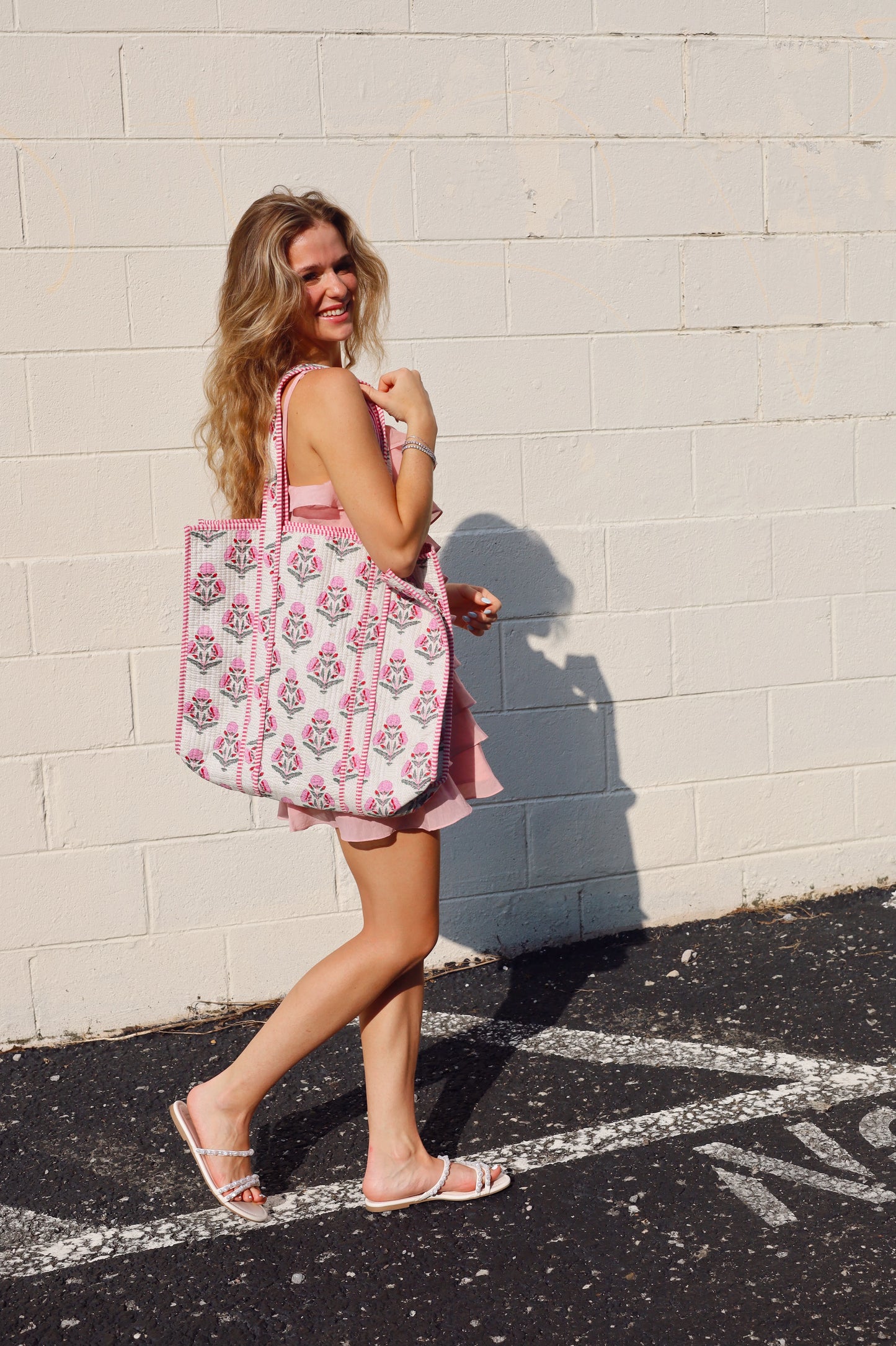 Handmade Cotton Quilted Bag