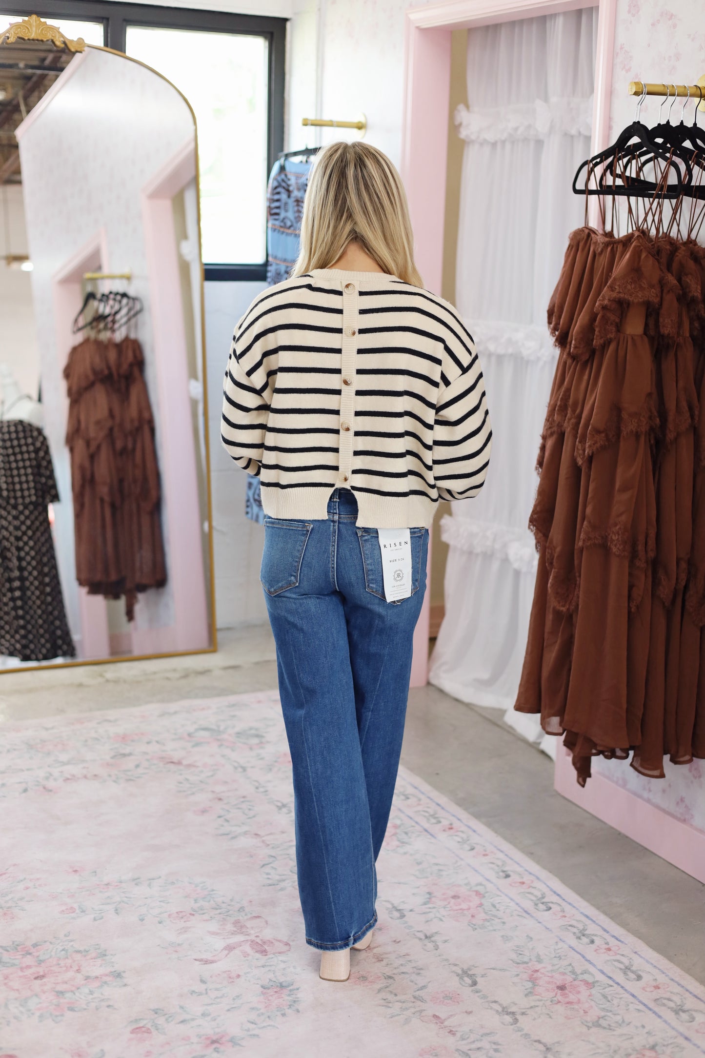 Nicole Button Back Sweater