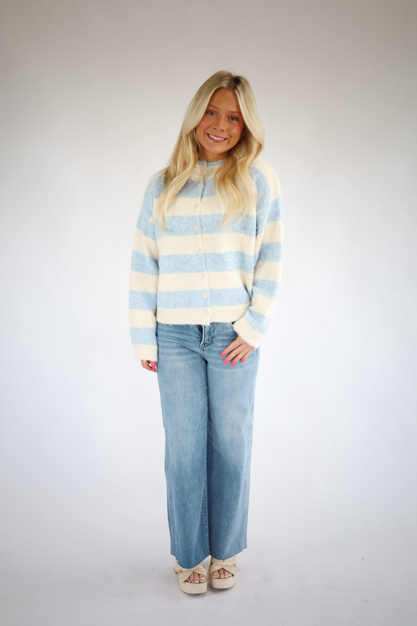 Skye Stripe Cardigan