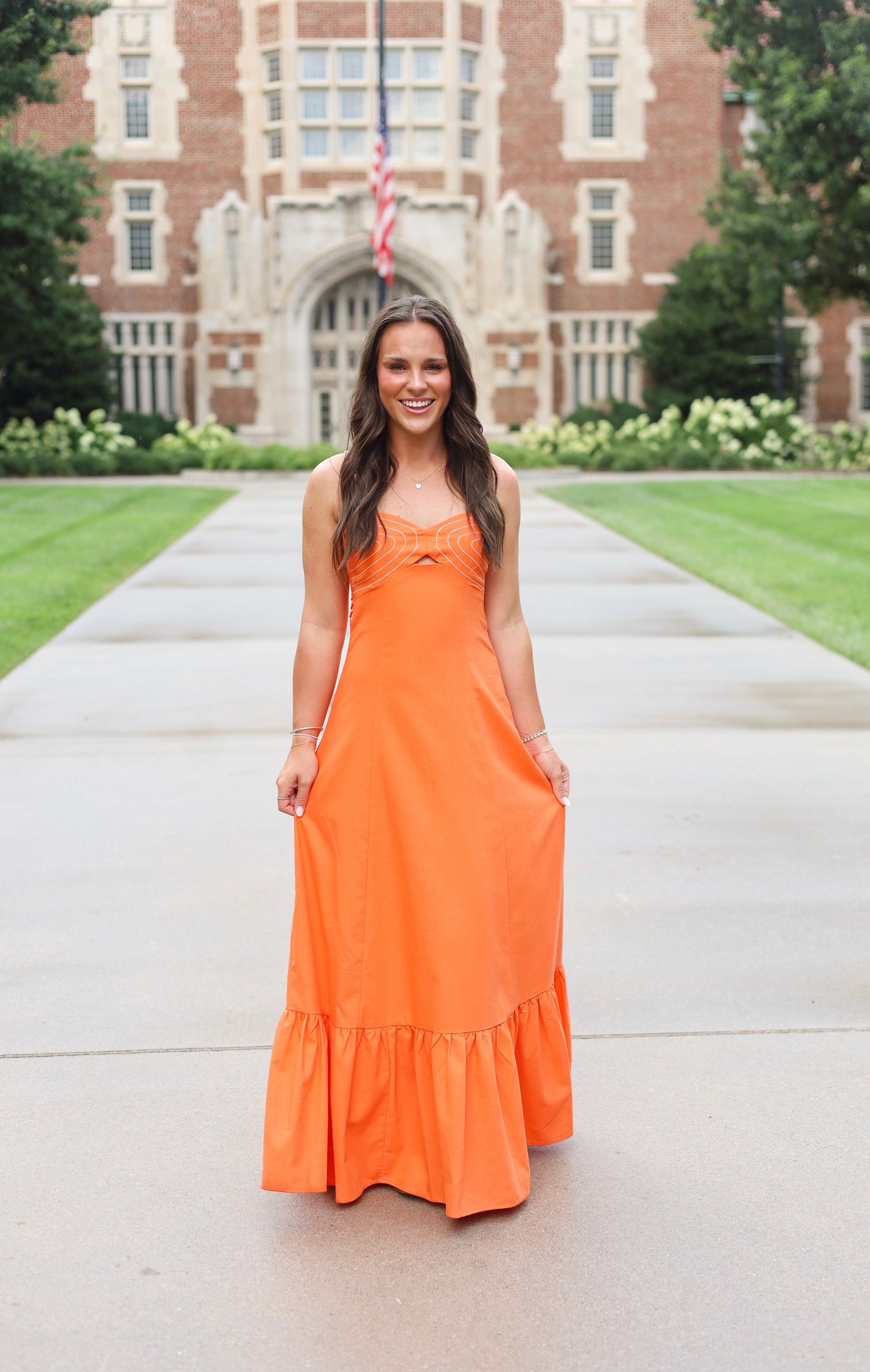 Braided Maxi Dress