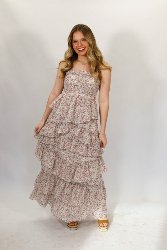 Delilah Ruffle Dress