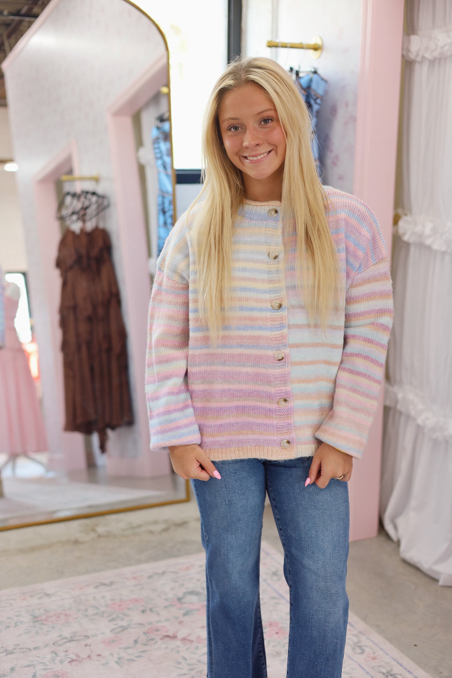 Bubble Gum Cardigan