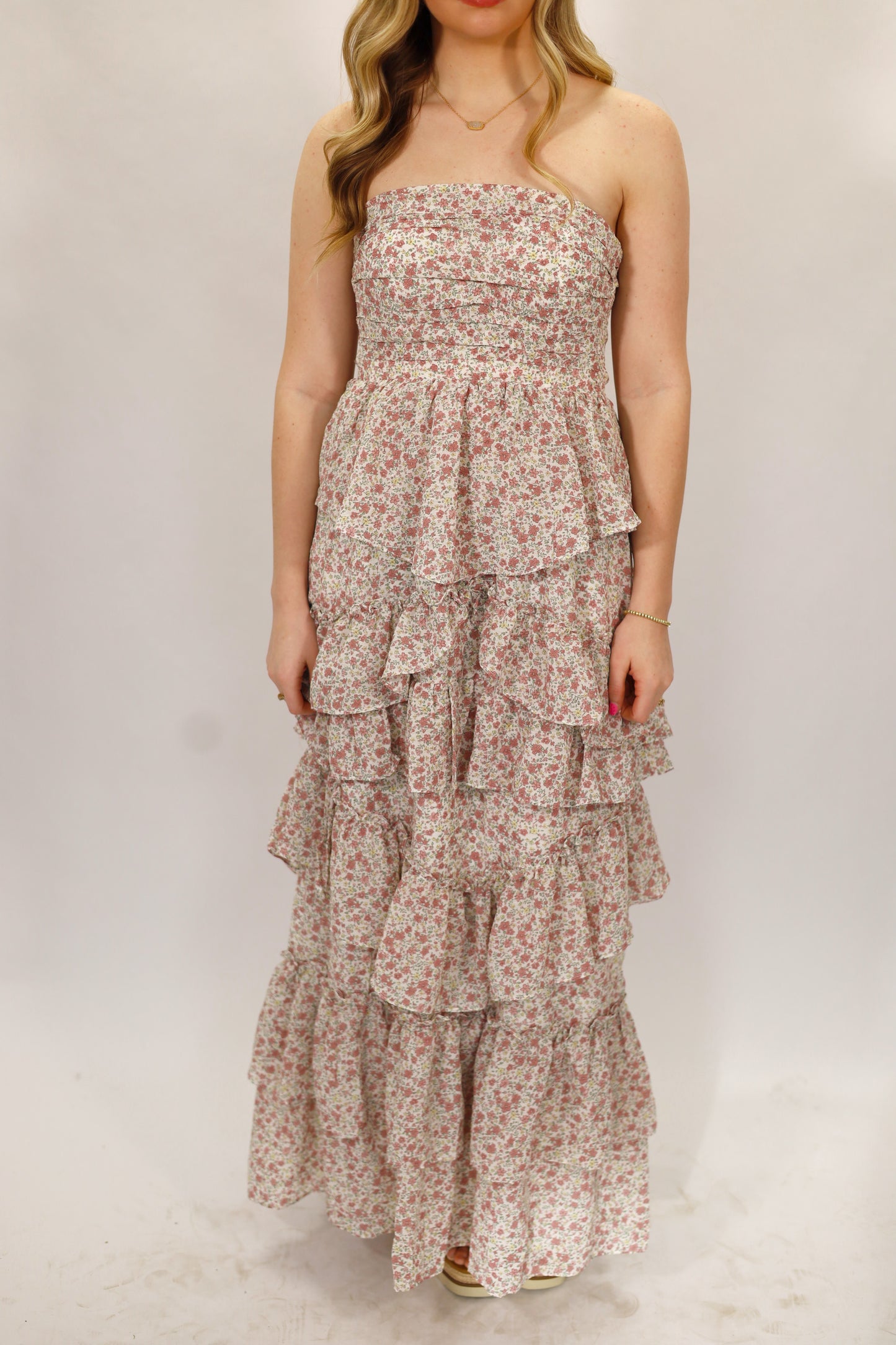 Delilah Ruffle Dress