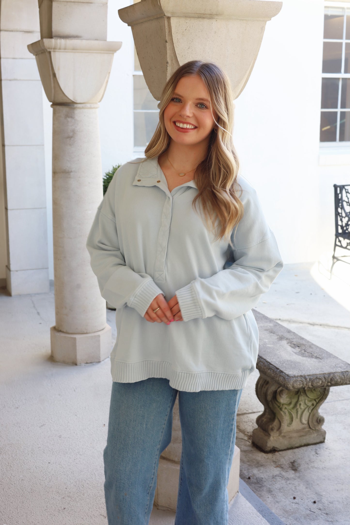 Sweetie Pullover- BLUE