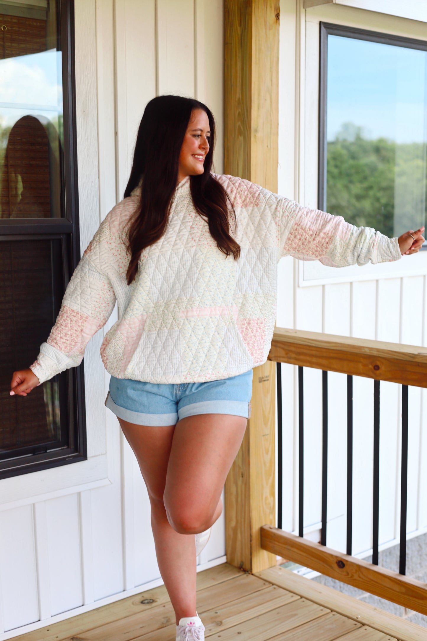 Hayden Quilted Hoodie