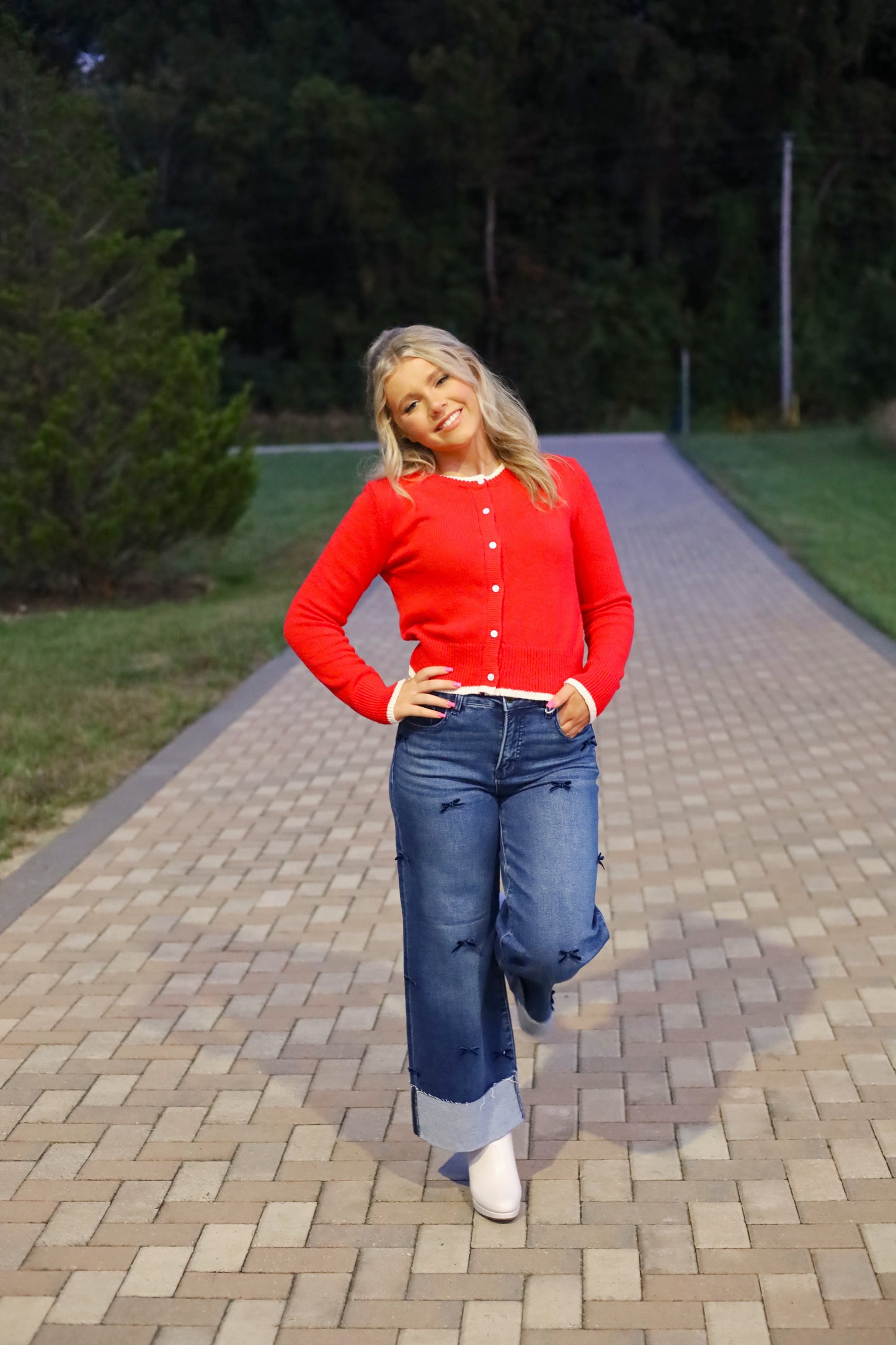 Kenzie Button Sweater