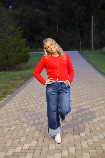 Kenzie Button Sweater