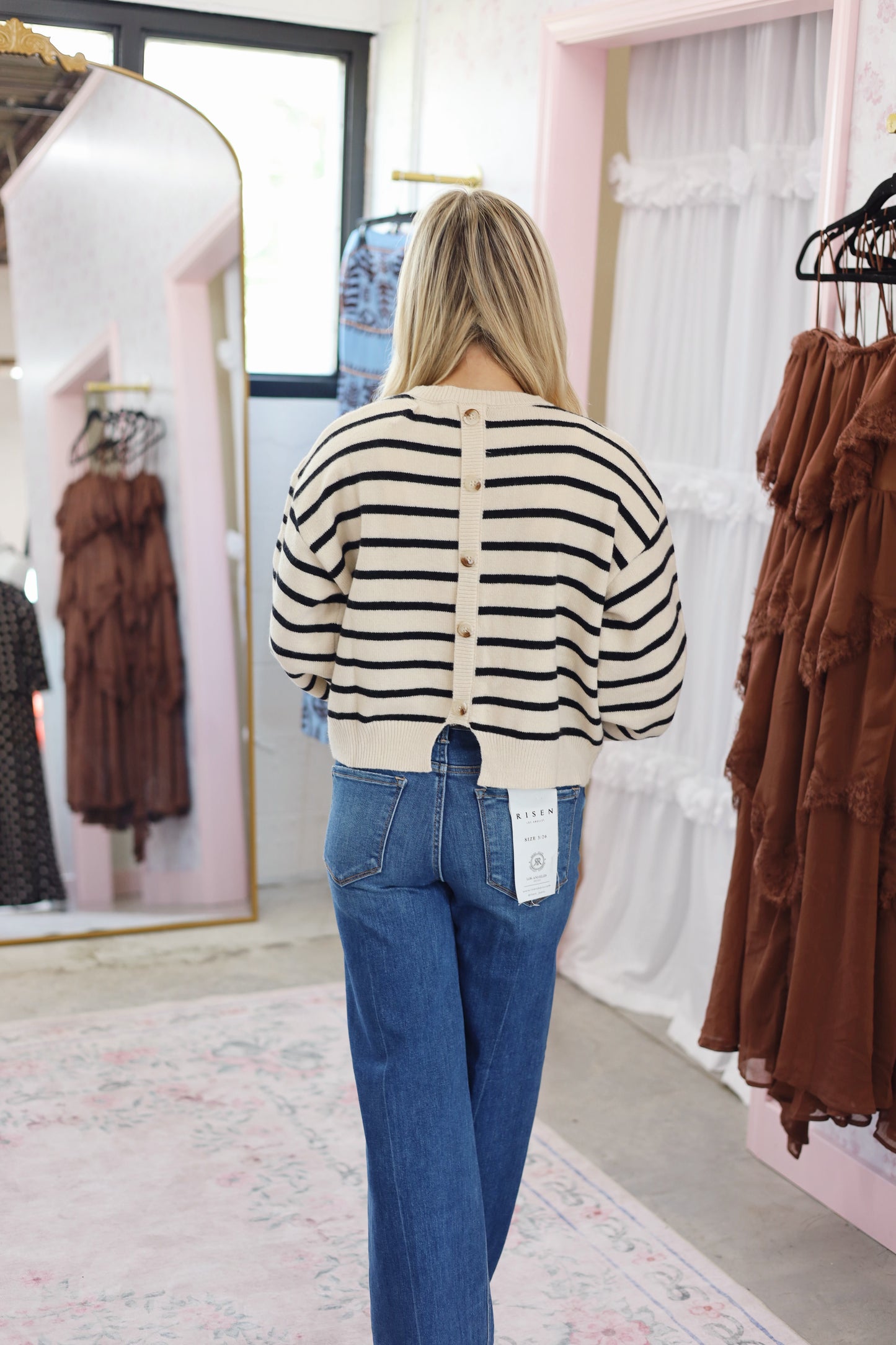 Nicole Button Back Sweater