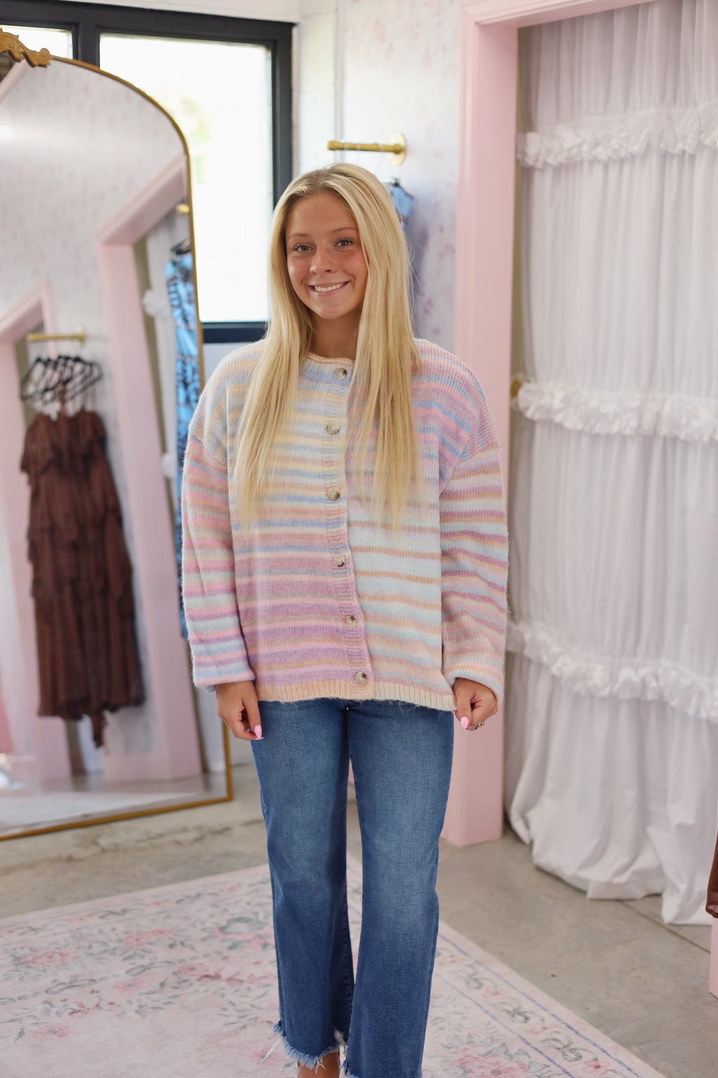 Bubble Gum Cardigan