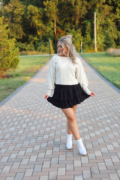 Lizzy Boat Neck Sweater