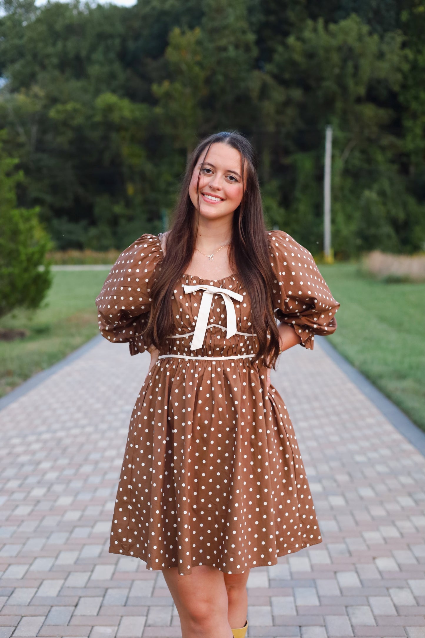 Hadley Polka Dot Mini Dress