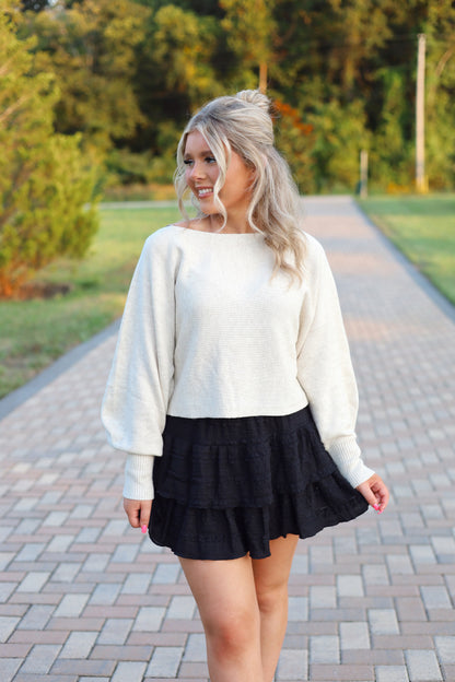 Lizzy Boat Neck Sweater