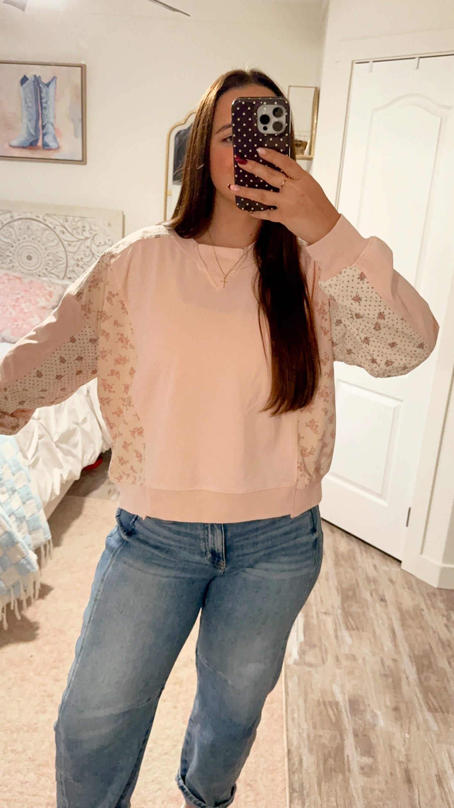Celia Floral Top