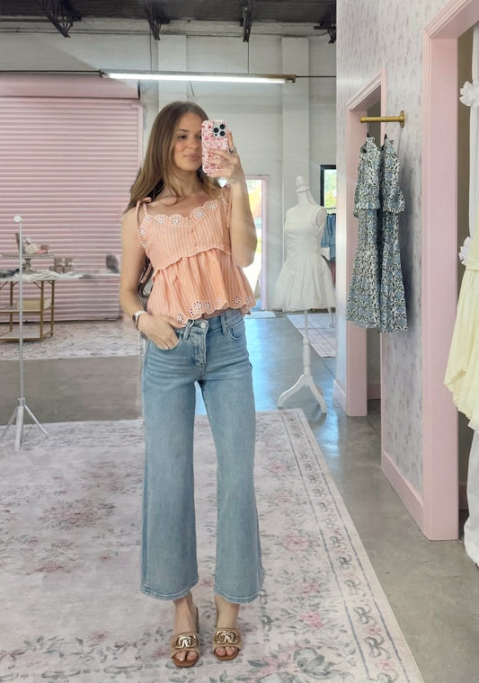 Skylar Top-ORANGE