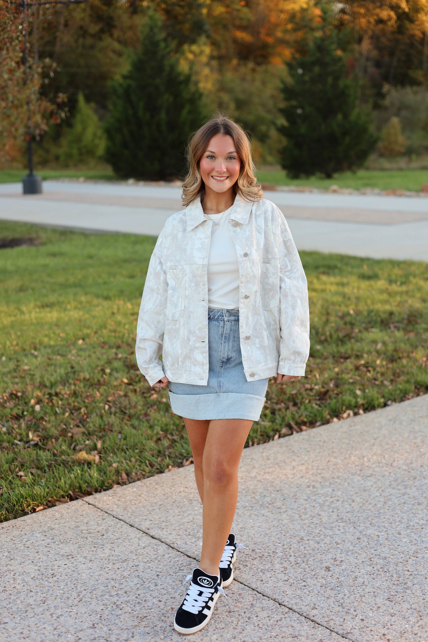 Valerie Oversized Camo Jacket