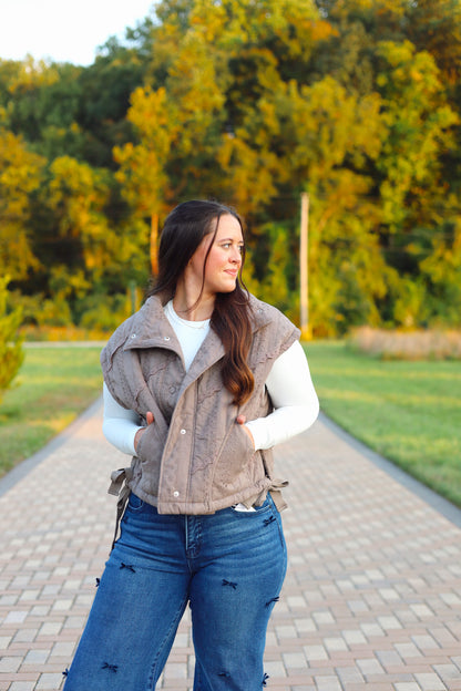Nova Laced Detailed Vest